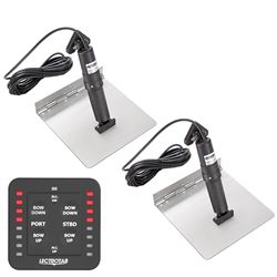 Picture of Lectrotab XKASL12X24 12x24 Stainless Steel Trim Tab Kit with SLC-11 One-Touch Control