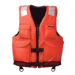 Picture of Kent Sporting Goods 150200-200-050-23 Elite Dual-Sized Commercial Life Vest L/XL Orange