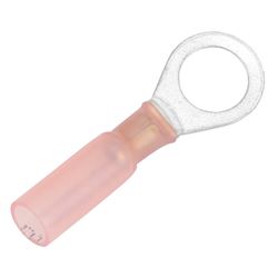 Picture of Pacer Performance TE18-56R-100 PACER 22-18 5/16" HEAT SHRINK  RING TERMINAL 100 PC