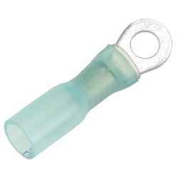 Picture of Pacer Performance TE14-8R-100 PACER 16-14 #8 HEAT SHRINK  RING TERMINAL 100 PC
