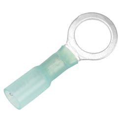 Picture of Pacer Performance TE14-38R-100 PACER 16-14 3/8" HEAT SHRINK RING TERMINAL 100 PC