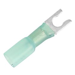 Picture of Pacer Performance TE14-10SLF-25 PACER 16-14 #10 HEAT SHRINK SPADE TERMINAL 25 PC