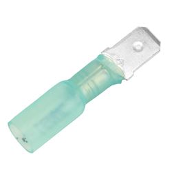 Picture of Pacer Performance TDE14-250M-3 PACER 16-14 HEAT SHRINK MALE DISCONNECT 3 PC