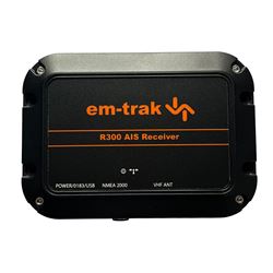 Picture of Em-Trak Marine Electronics 413-0058 R300 Dual-Channel AIS Receiver IP67 Waterproof