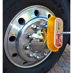Picture of Shurhold 960 SHURHOLD 6" DECK BRUSH SOFT YELLOW POLYSTYRENE
