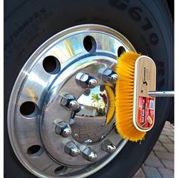 Picture of Shurhold 985 SHURHOLD 10" DECK BRUSH MEDIUM YELLOW POLYSTYRENE