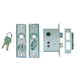 Picture of Perko 0927DP0CHR Mortise Lock Set for Marine Cabin Doors