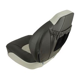Picture of Springfield Marine 1041733 Fish Pro Mid Back Folding Boat Seat Charcoal/Grey
