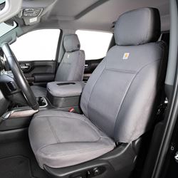 Picture of Covercraft SSC2589CAGY Carhartt SeatSaver Custom Seat Cover Gravel Duckweave Front Row