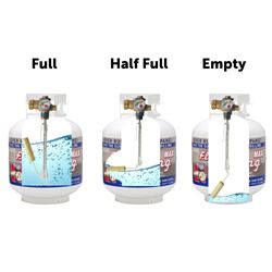 Picture of Flame King YSN230 20lb Steel Propane Tank Cylinder with OPD Valve and Built-In Gauge