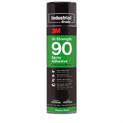 Picture of 3M 7000023924 Hi-Strength 90 Spray Adhesive Clear 24 oz