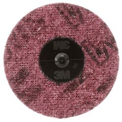 Picture of 3M 7000046113  Scotch-Brite™ Roloc™ Disc, Non-Woven, 3 Inch Dia, AO, 18000 rpm