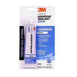 Picture of 3M 7000118401 Marine Adhesive Sealant 5200 White 3 oz Tube