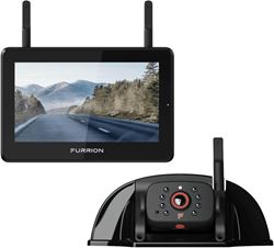Picture of Furrion FOS7HTASF Vision S+ 7" RV Observation System with Wireless Monitor and Sharkfin Camera