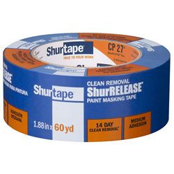 Picture of Shurtape 202880 CP 27 Painter's Tape 14-Day Multi-Surface Blue 48mm x 55m