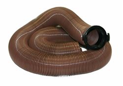 Picture of Valterra D04-0083 Ez Flush Std. Drain Hose, 20ft, With T1024, Bronze, Bagged