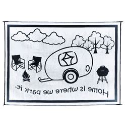 Picture of Ming'S MarkRH8111 Mat-Rvhome 8'X11' Black-White