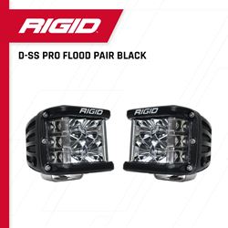Picture of RIGID Industries 262113 D-SS PRO Side Shooter LED Pods - Flood Beam, Pair