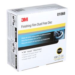 Picture of 3M 01068 6" P1200 Hookit Dust Free Finishing Film Disc