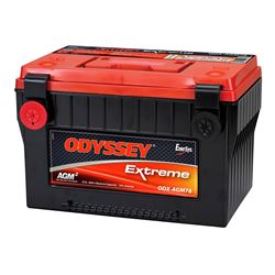 Picture of Odyssey Battery ODX-AGM78 Extreme Series AGM Battery Group 78 850 CCA