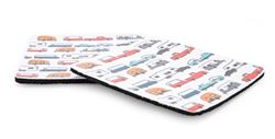 Picture of Camco 53231  Neoprene Coaster RV Pattern 2 Pack