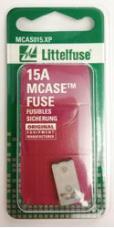Picture of Littelfuse MCAS015XP MCASE Automotive Cartridge Fuse 32VDC 15A