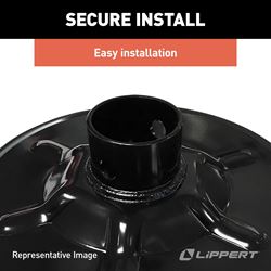 Picture of Lippert Components 377962 Ground Control 3.0 Rear Jack Foot Pad 9 Inch