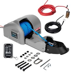Picture of Trac Outdoor 69005 AutoDeploy G3 Electric Anchor Winch with Wireless Remote