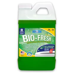 Picture of Walex Products BIOFRAF32 Bio-Fresh Liquid Enzyme Holding Tank Treatment for RV, Camper & Marine - Black Water Tank Deodorizer, Liquifies Waste & Toilet Paper, Septic Tank Safe, Biocide-Free, Alpine Fresh, 32oz