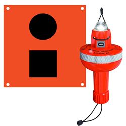 Picture of Orion 547 Electronic SOS Beacon Signal Kit USCG Compliant with Distress Flag
