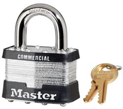 Picture of Master Lock 5KA Laminated Steel Padlock Set Keyed Alike 2-Pack