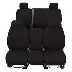 Picture of Covercraft SS2388PCCH Polycotton Seatsaver Custom Front Row Seat Covers - Charcoal