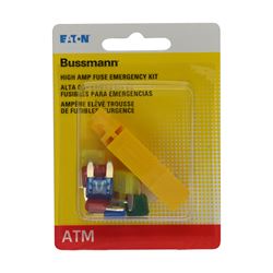 Picture of Bussmann BP/ATM-AH8RPP ATM High Amp Blade Fuse Assortment Kit 8-Piece