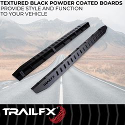 Picture of TrailFX ORB001 Overland Running Board for Ford Bronco 4-Door