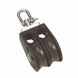 Picture of Barton Marine N01 230 Double Swivel Block Size 1 30mm Pulley