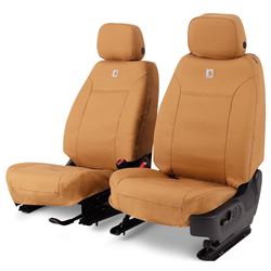 Picture of Covercraft SSC2615CABN Carhartt SeatSaver Custom Seat Covers Duckweave Brown