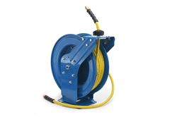 Picture of OilShield OSRDA1250 Dual Arm Air Hose Reel 1/2" x 50' Rubber Hose 300 PSI