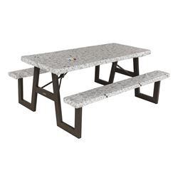 Picture of Lippert Components 2023051696 Color Escape Vinyl Tablecloth and Bench Cover Set Waterproof