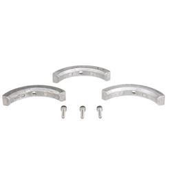 Picture of Quicksilver 8M6008002   Aluminum Anode 3-Piece Kit for Volvo Sterndrives