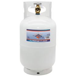Picture of Flame King YSN10LB 10 lb Steel Propane Tank Cylinder with OPD Valve
