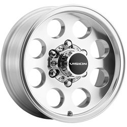Picture of Vision Wheel 56VT5683P0 Midway Trailer Wheel 15x8 Polished 6x5.5