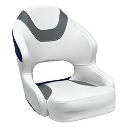 Picture of Wise Seating 33141773 Baja Series Bucket Seat White Grey Midnight