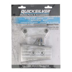 Picture of Quicksilver 8M6007999 Aluminum Anode Kit for Volvo DPH/DPR Sterndrive