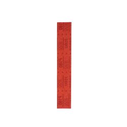 Picture of 3M 01182 Hookit Red 2-3/4" X 16-1/2" 40d Grit Abrasive Sheet