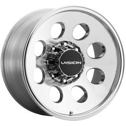 Picture of Vision Wheel 56VT6781P-12 Midway Trailer Wheel 8x6.5 Polished