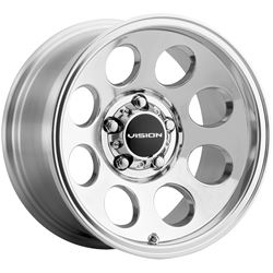 Picture of Vision Wheel 56VT5673P0 Midway Trailer Wheel 15x6 Polished 5x5 Bolt Pattern