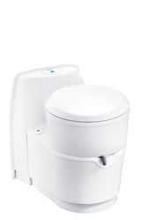 Picture of Thetford 200866SP Cassette C223 CS Electric Flush Toilet White