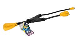 Picture of Camco 55025 50 Amp PowerGrip Power Maximizer Adapter 15A+30A to 45A