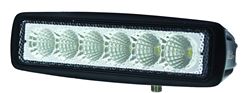 Picture of Hella 357203001 Value Fit 6 Led Flood Beam Mini Light Bar