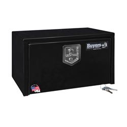 Picture of Buyers 1703300 Black Steel Underbody Truck Box with T-Handle Latch 14x16x24 Inch